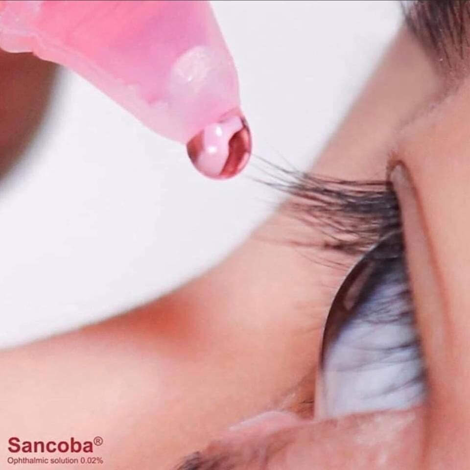 Chai nhỏ mắt sancoba 5ml nhật bản