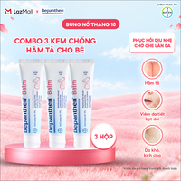 Combo 3 Kem Chống Hăm BEPANTHEN Balm Dạng Kem Mỡ Tuýp 30G x3