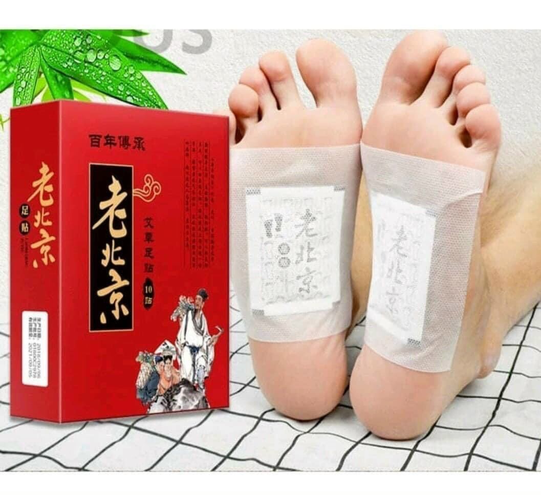 Miếng dán gan bàn chân thải độc hộp 50 miếng