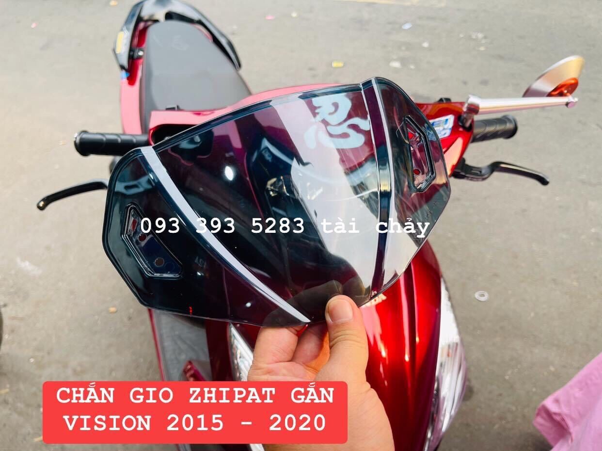 CHẮN GIÓ ZHIPAT XÁM XANH GẮN VISION / LEAD