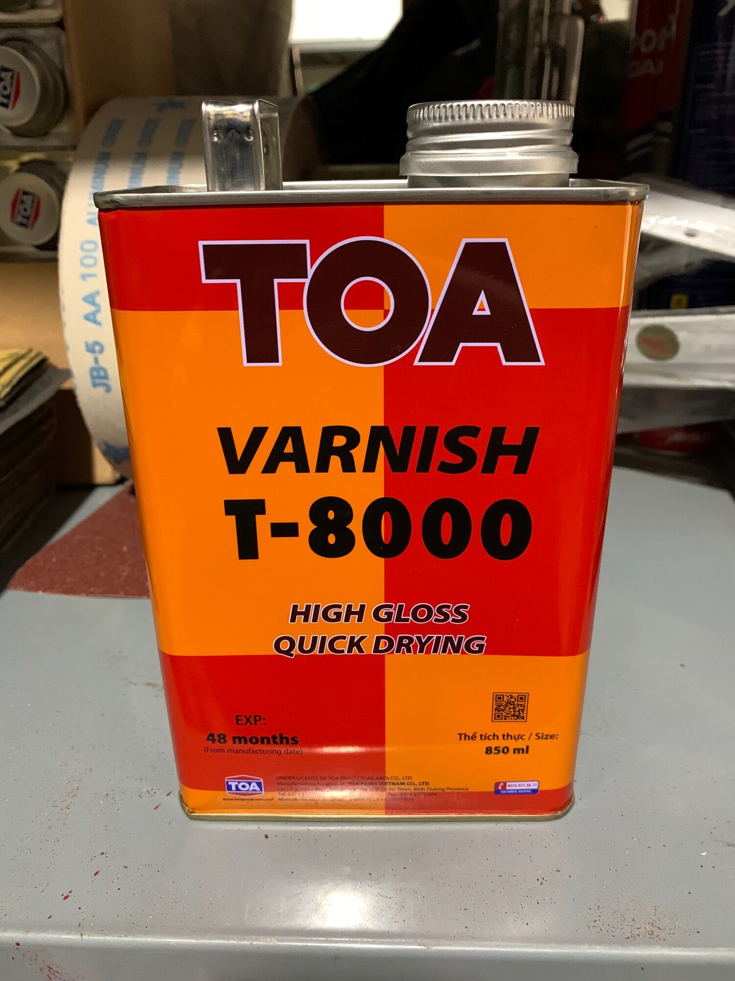 Dầu bóng cao cấp toa t-8000