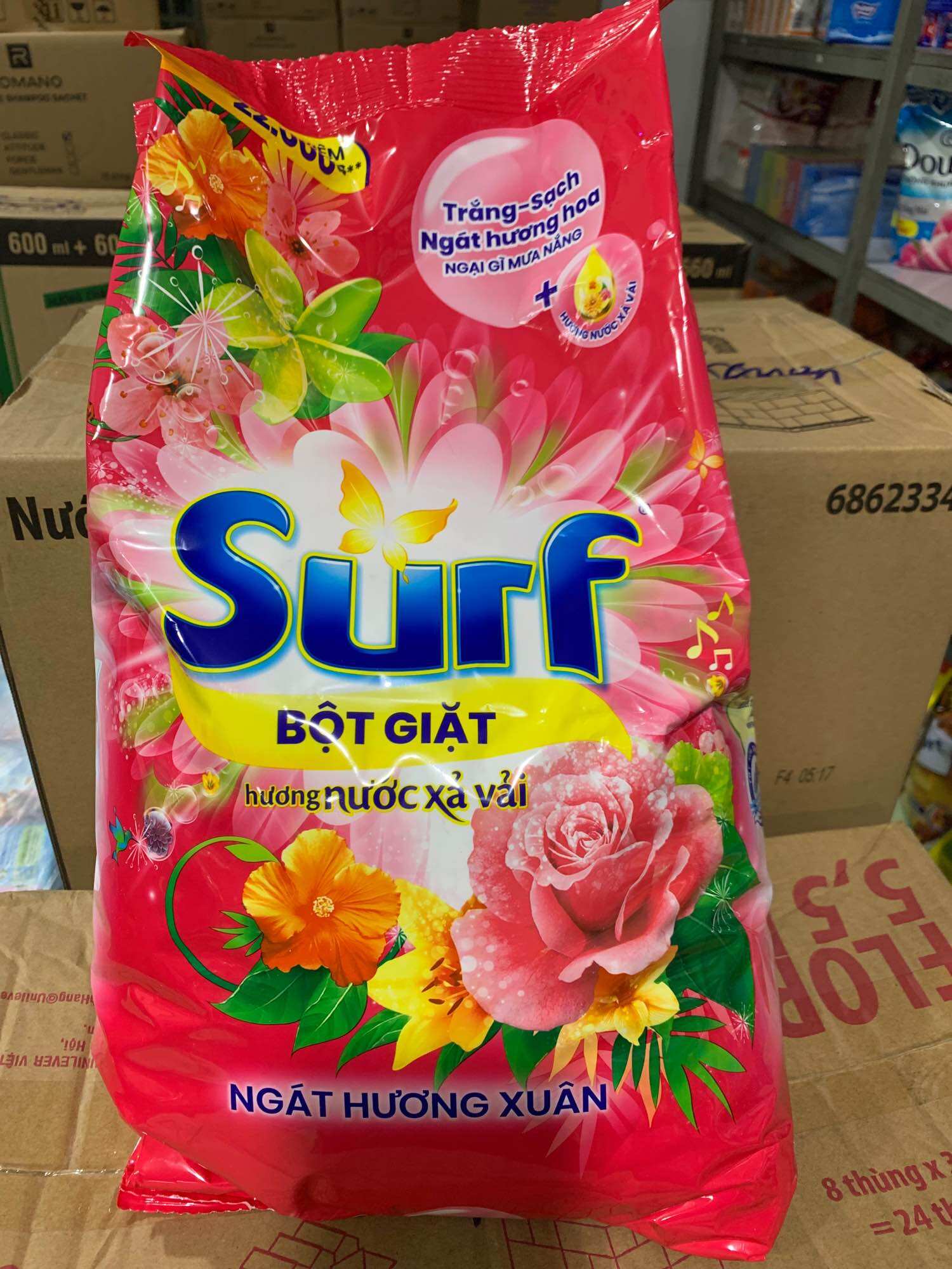 Bột Giặt Surf 5,5kg hương nước hoa