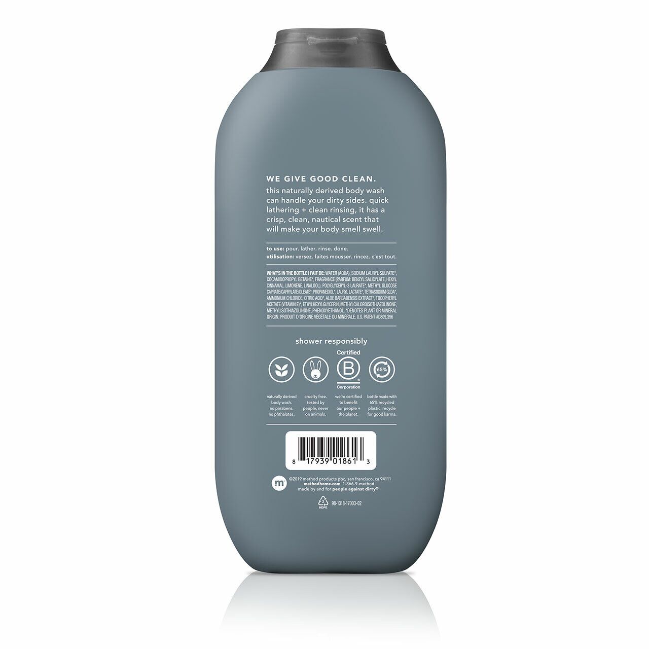 Sữa tắm cho nam giới Method Men 532ml- Hàng Úc