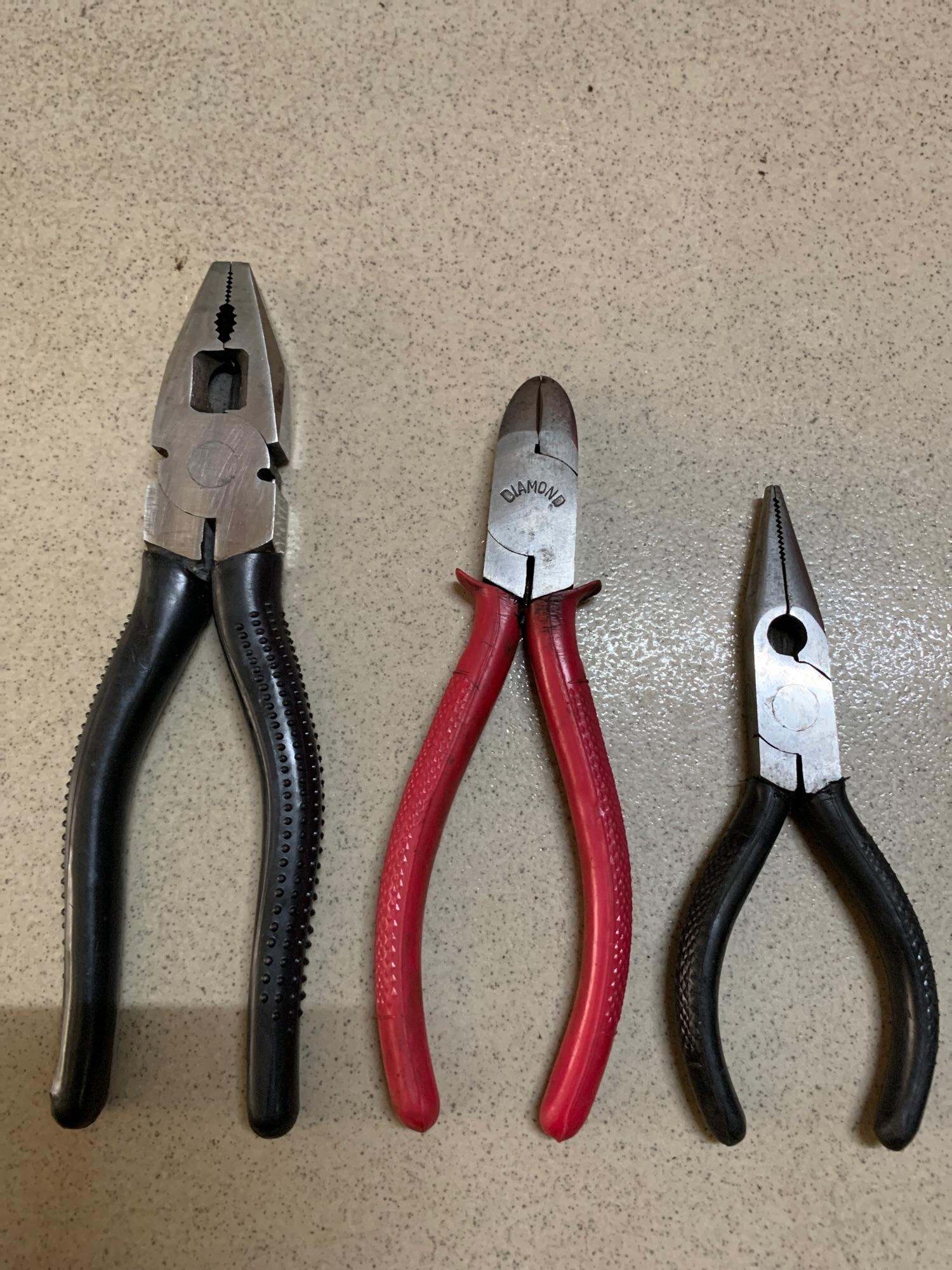 Bộ 3 kiềm nội địa Nhật(kiềm điện, kiềm cắt, kiềm mỏ nhọn)