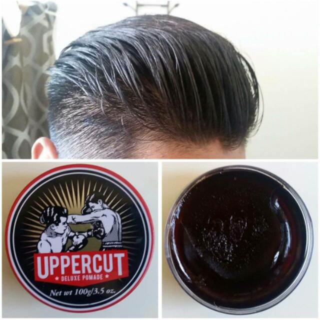 Sáp Vuốt Tóc Nam UPPERCUT DELUXE Pomade - 100gram