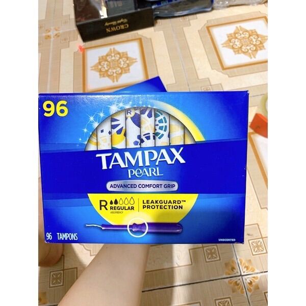 Băng vệ sinh Tampax 96 ống của Mỹ