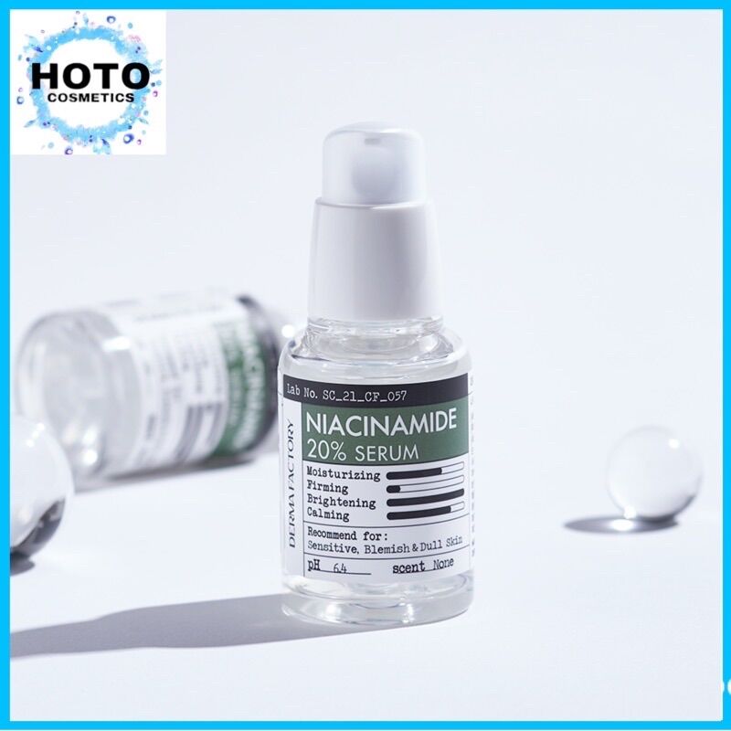 Tinh chất Derma Factory Niacinamide 20% 30ml