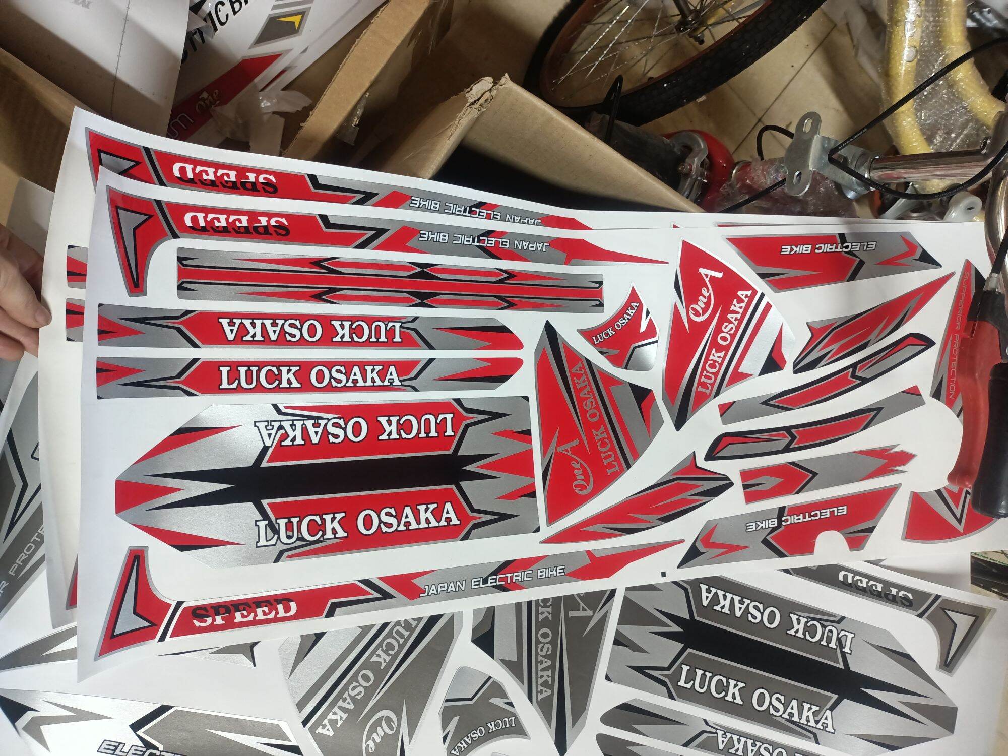 Tem xe điện 133M Lucky Osaka