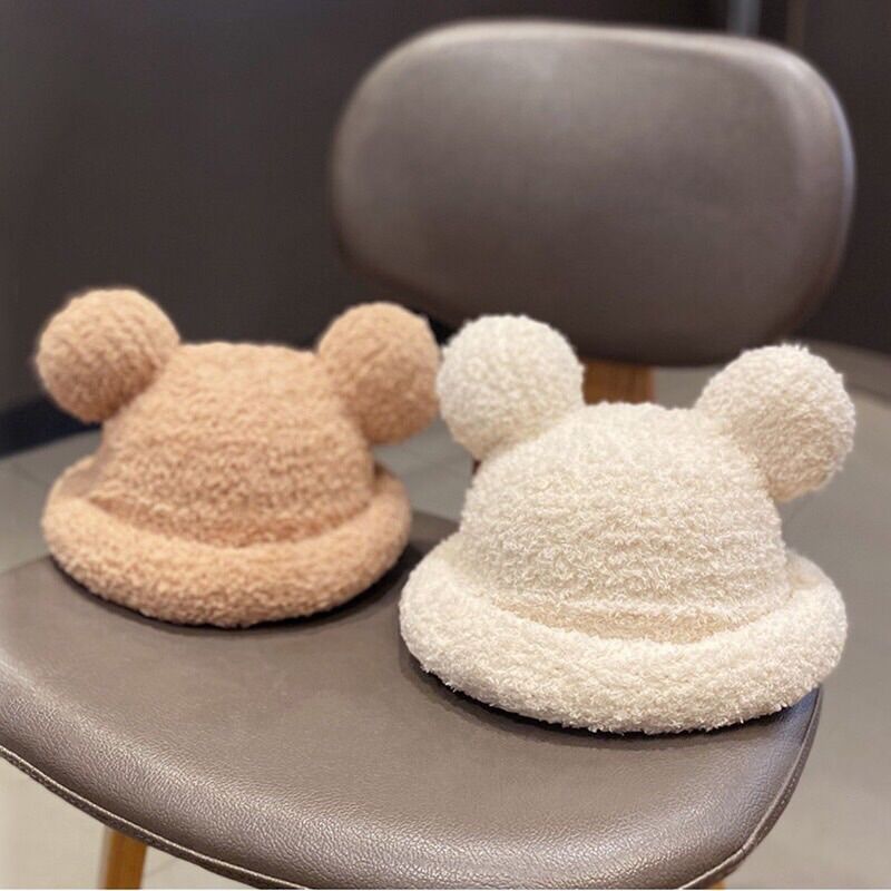 MŨ LÔNG CỪU MICKY QUẢNG CHÂU DÒNG CAO CẤP CHO BÉ