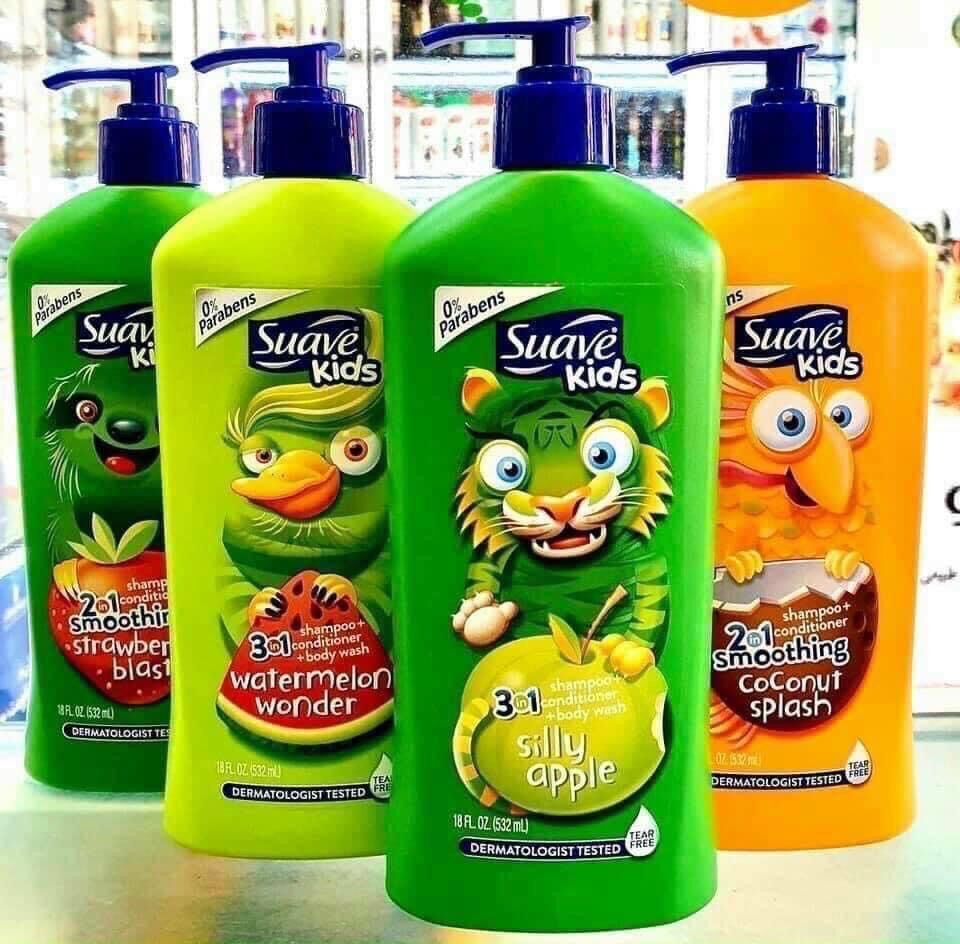 👶👶⭐️⭐️SỮA TẮM SUAVE KIDS 3in1 (532ml)👧 👦