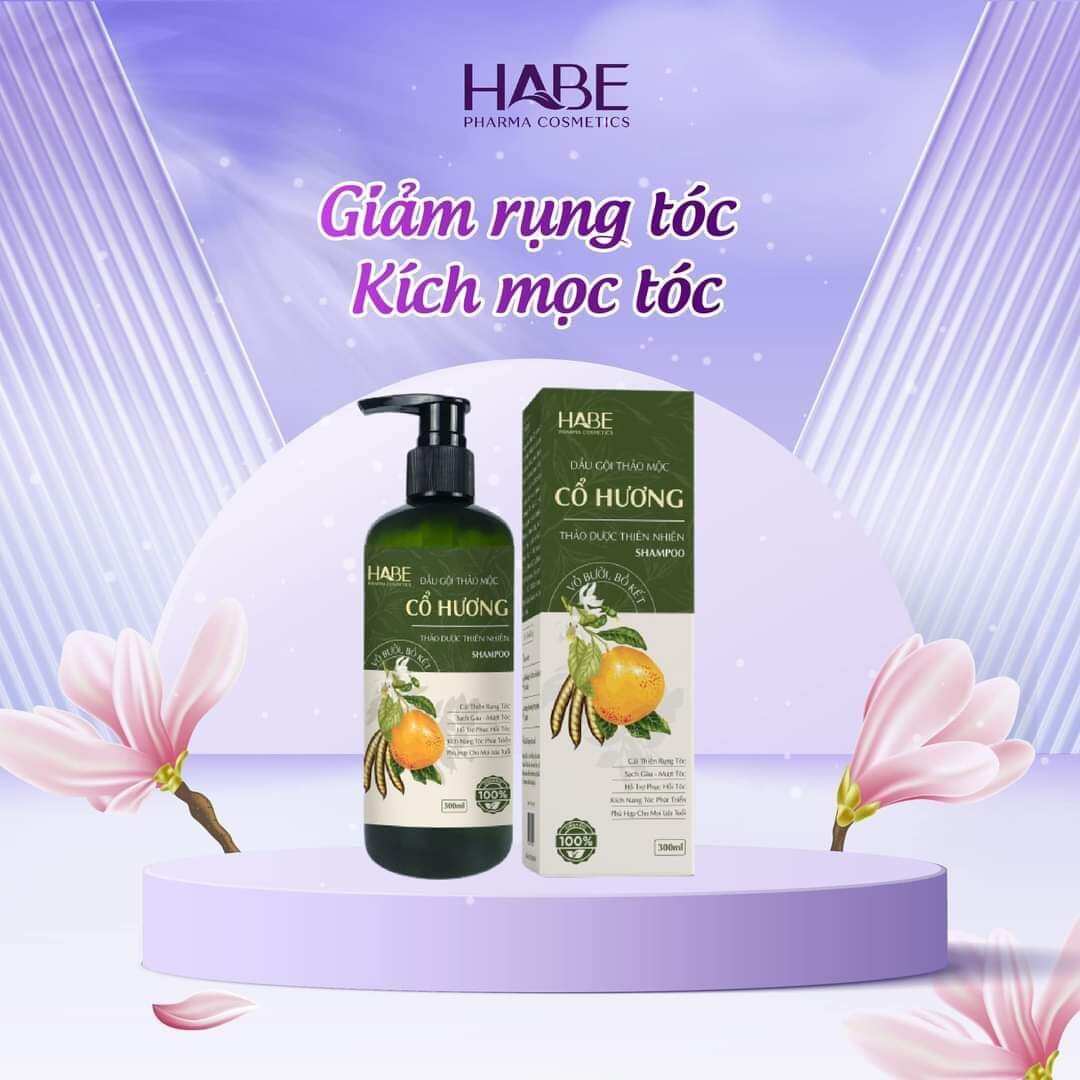 Dầu gội Cổ Hương, ngăn ngừa rụng tóc, kích thích mọc tóc, ngăn ngừanấm gàu ,dầu gội thảo dược.