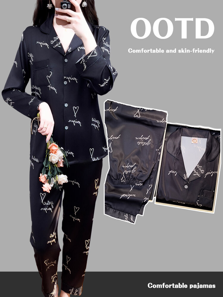 Luxurious Water Silk Sleepwear for Women 2025 New Arrival Giá  778,000 Đồng*Miễn phí vận chuyển