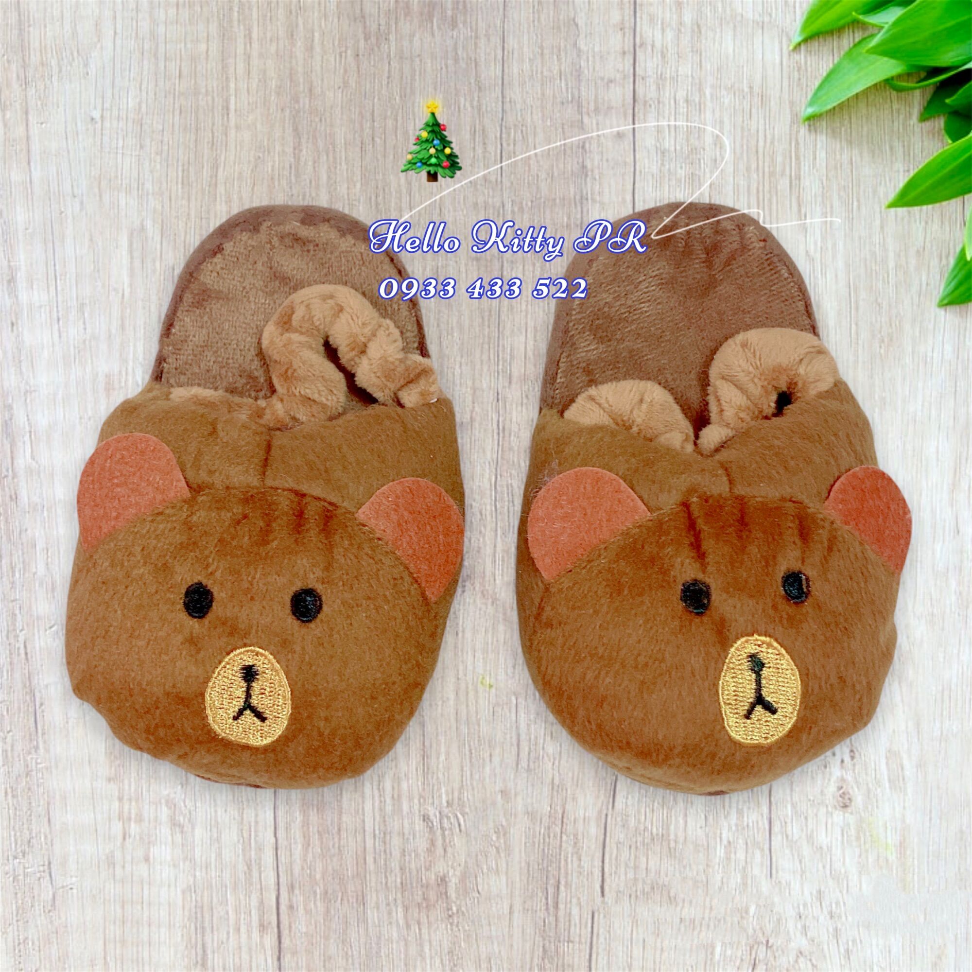 Dép bông trẻ em Hello Kitty - Doremon Doraemon