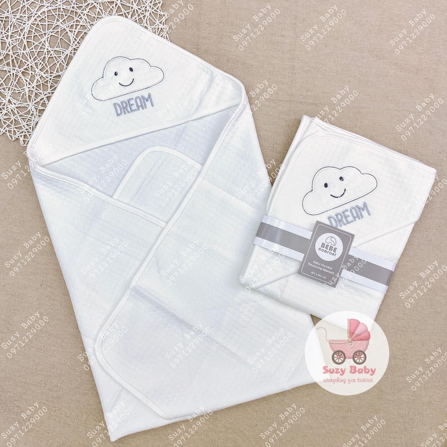 Ủ TRẦN BÔNG BEBECOMFORT THU ĐÔNG CHO BÉ