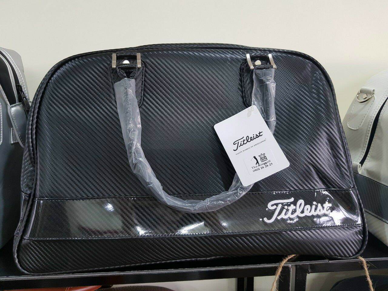 Túi Boston Titleist Da PU ( Xanh, Trắng,Đen )