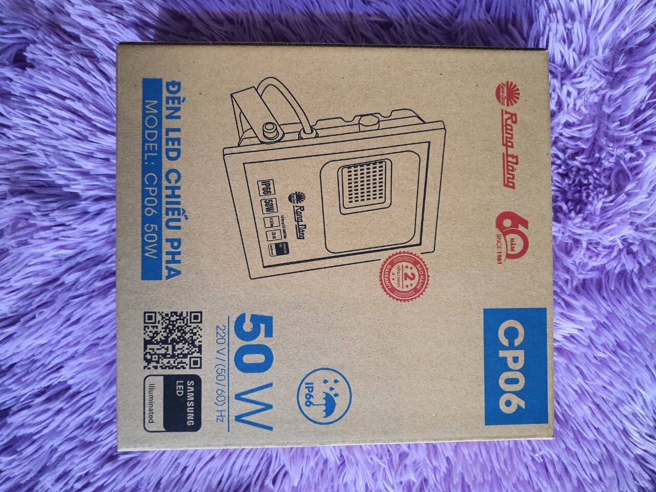 Pha led 50w rạng đông