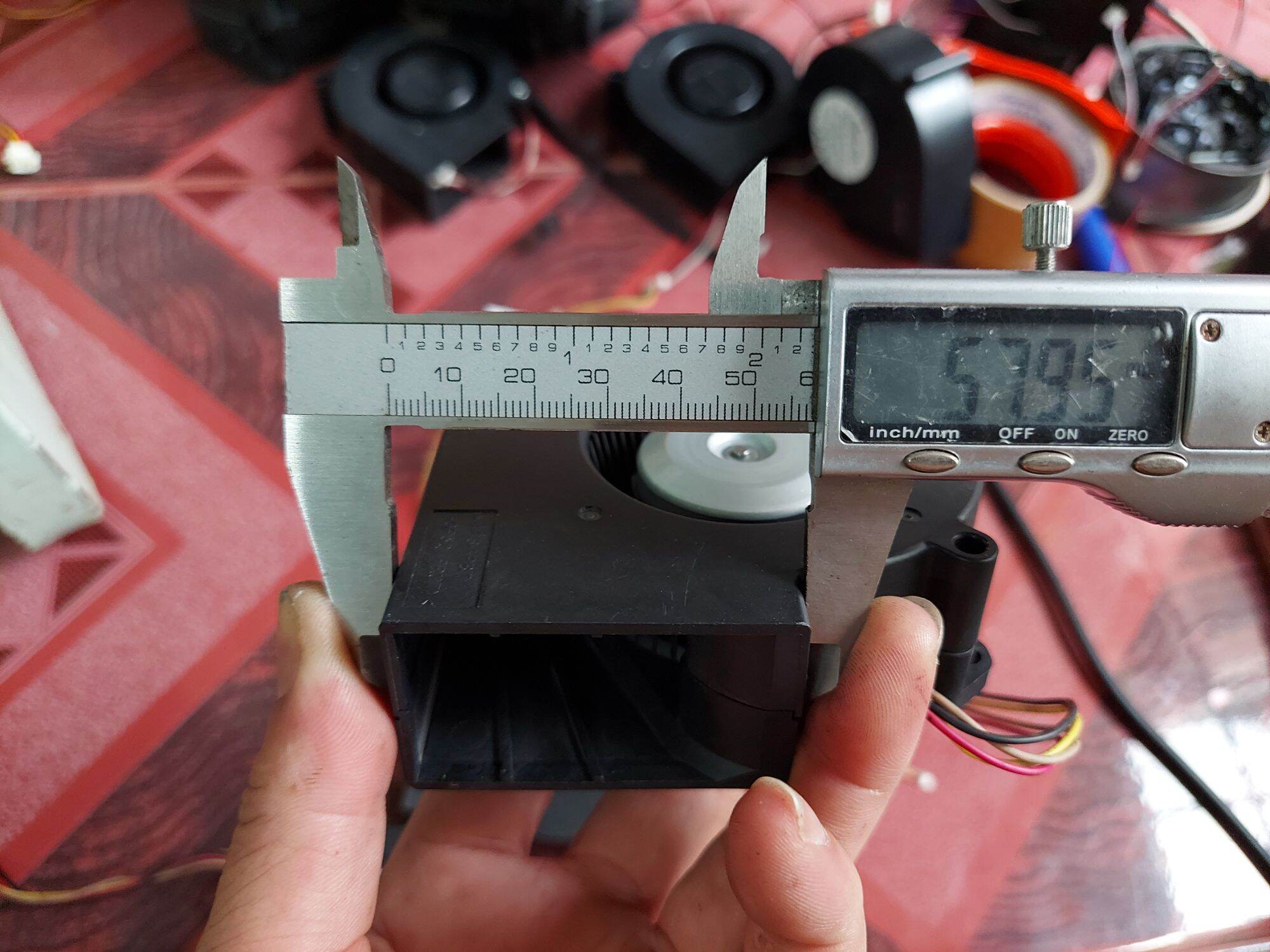 Quạt Sò philippines 24v 0.9A tháo máy Nhật.