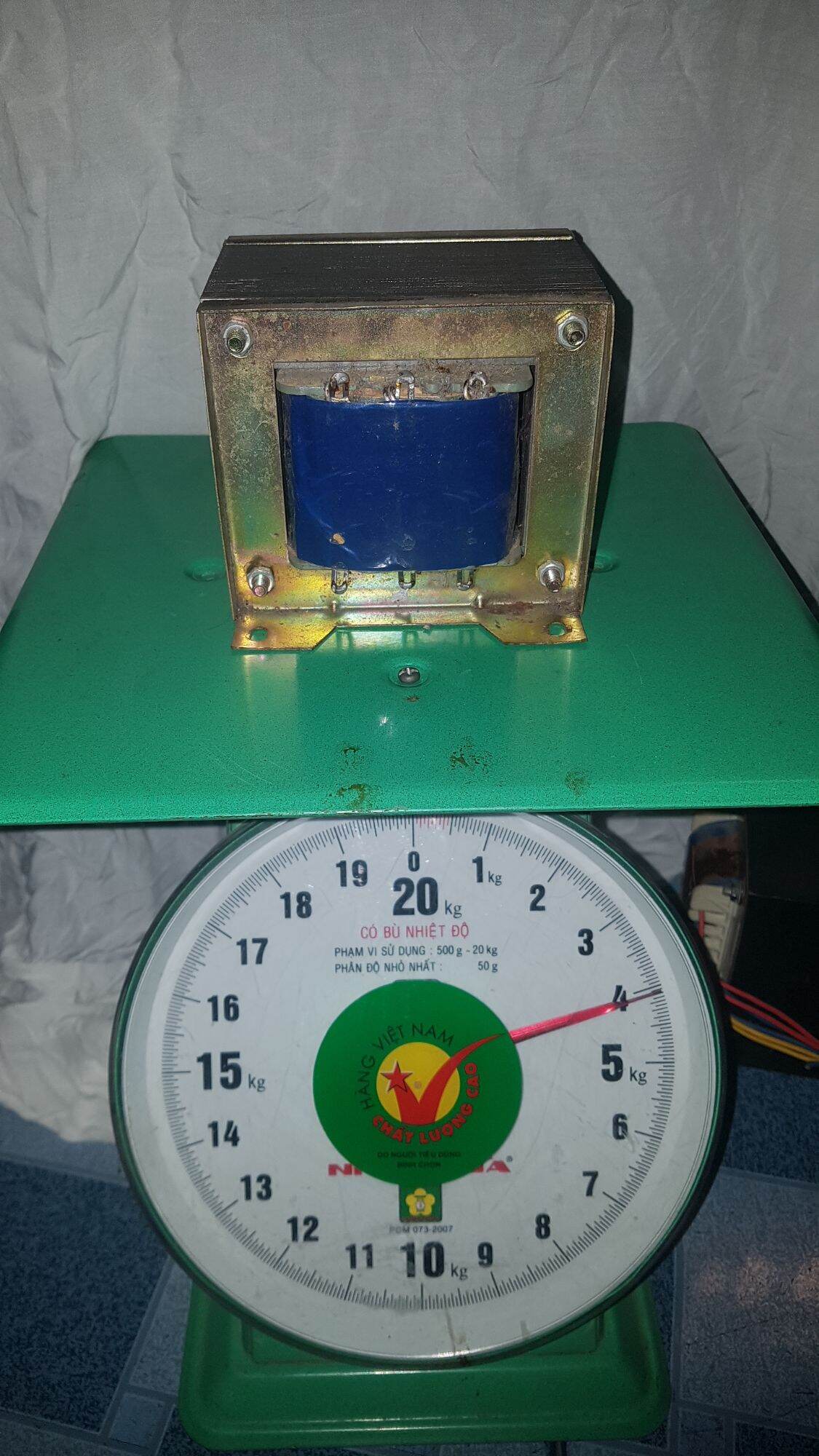 Biến áp 35-0-35 - thay thế amply