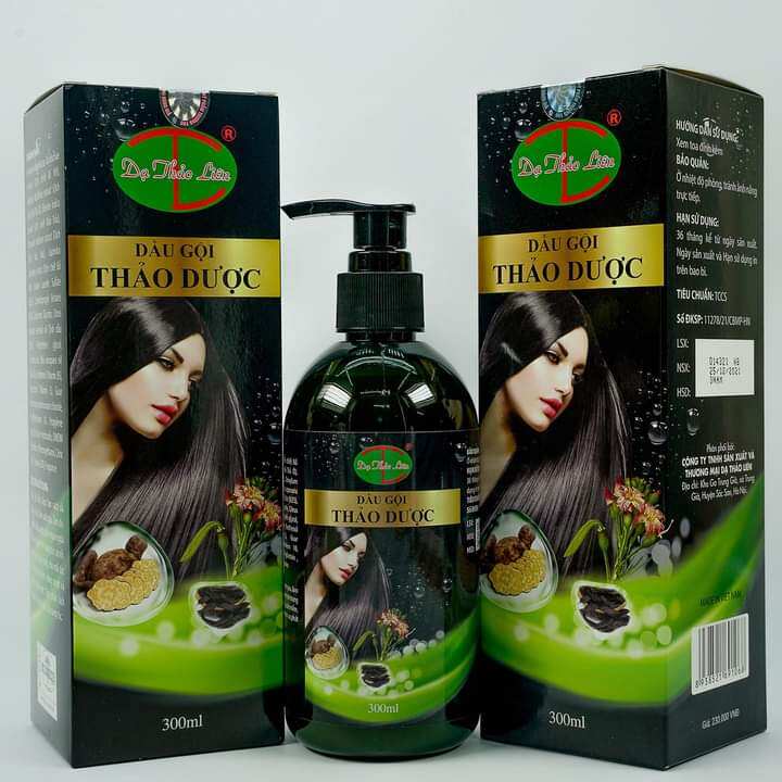 Dầu gội thảo dược dạ thảo liên 300ml chính hãng.