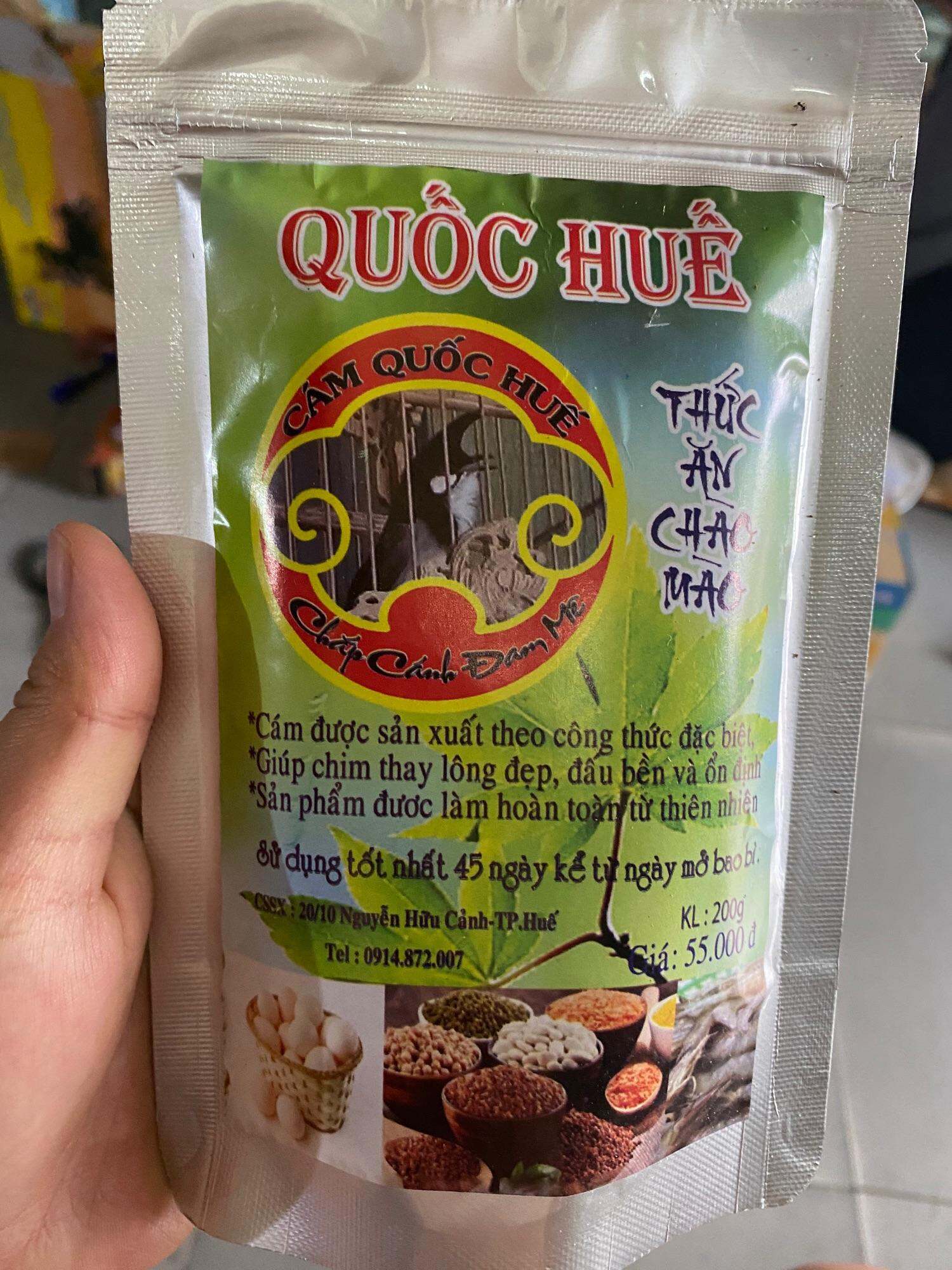 CÁM QUỐC HUẾ CHO CHIM CHÀO MÀO- 200g