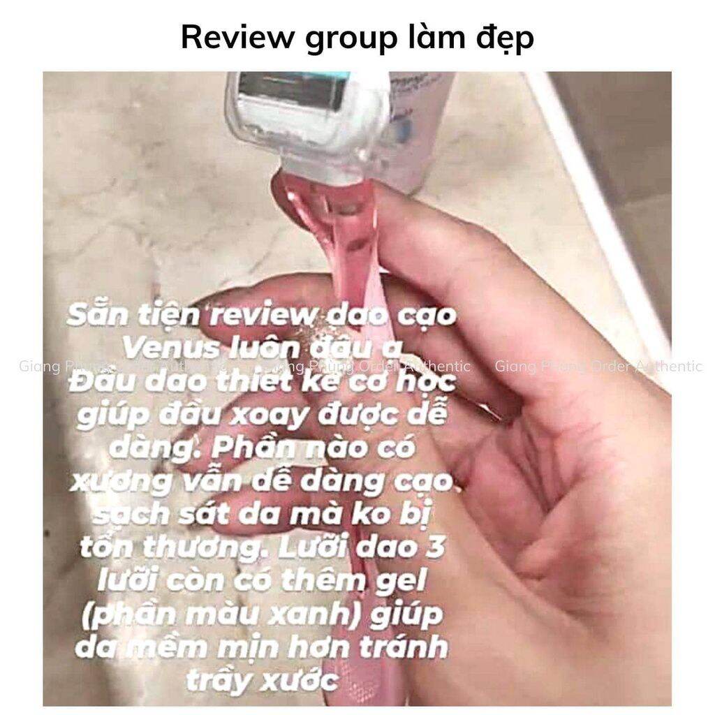 Dao cạo Gillette Venus Spa White Tea