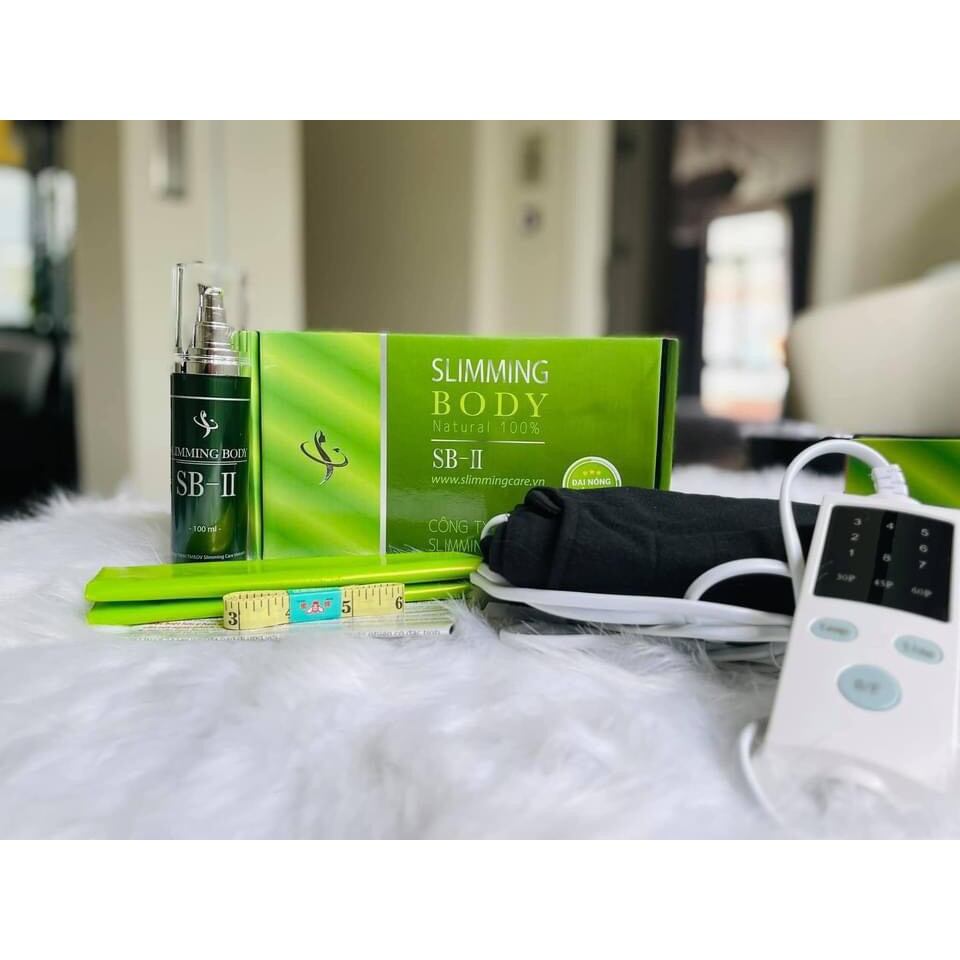 Bộ ủ quấn nóng slimming body sb-2 hồ ngọc hà, ủ nóng tan mỡ, siết eo thon gọn, đánh bay mỡ thừa