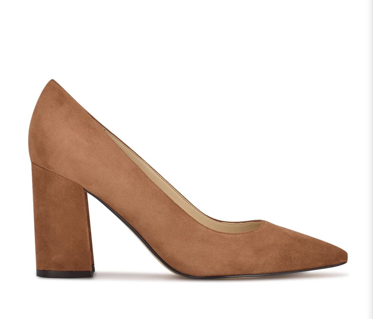 Giày gót trụ hiệu Nine West chuẩn xuất, bigsize