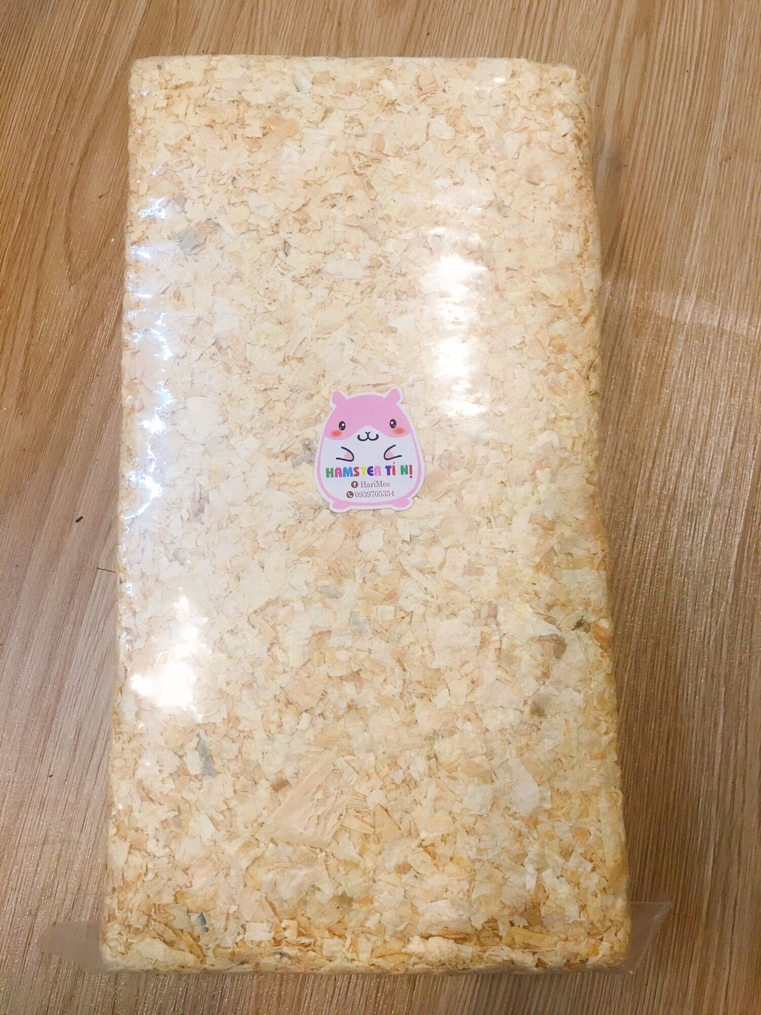 Mùn cưa nén lót chuồng hamster, thỏ, bọ ú