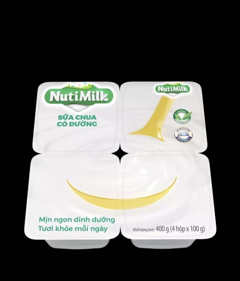Sữa chua nuti 1 thùng 12lóc