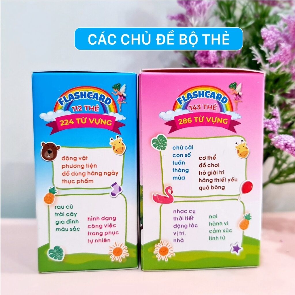 Máy đọc thẻ tiếng anh cho bé Flashcard gồm 224 từ vựng