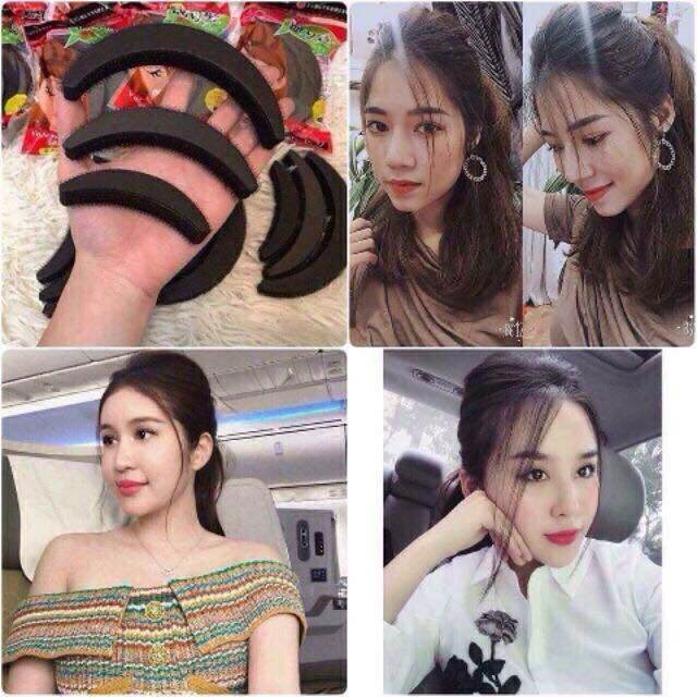 Sét 3 chiếc cặp phồng tóc mái