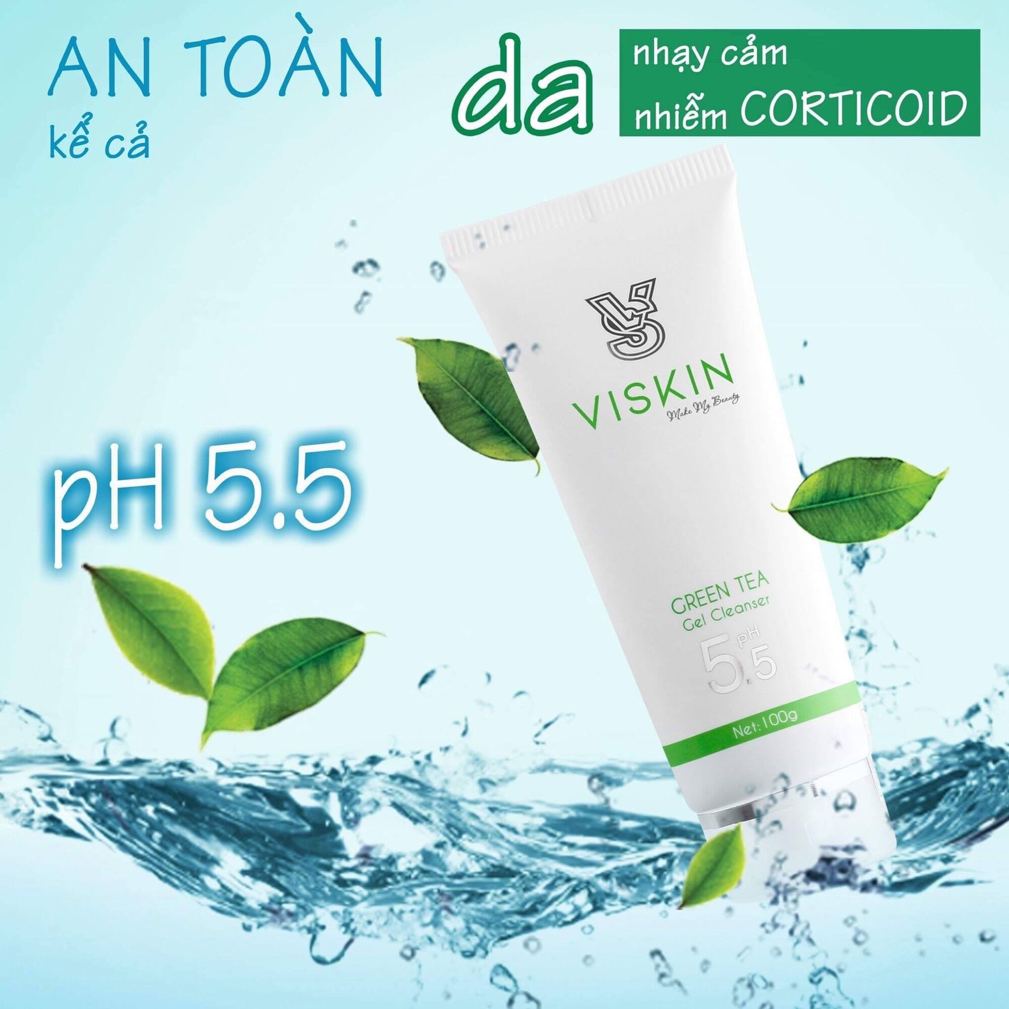 [chính hãng] sữa rửa mặt VISKIN