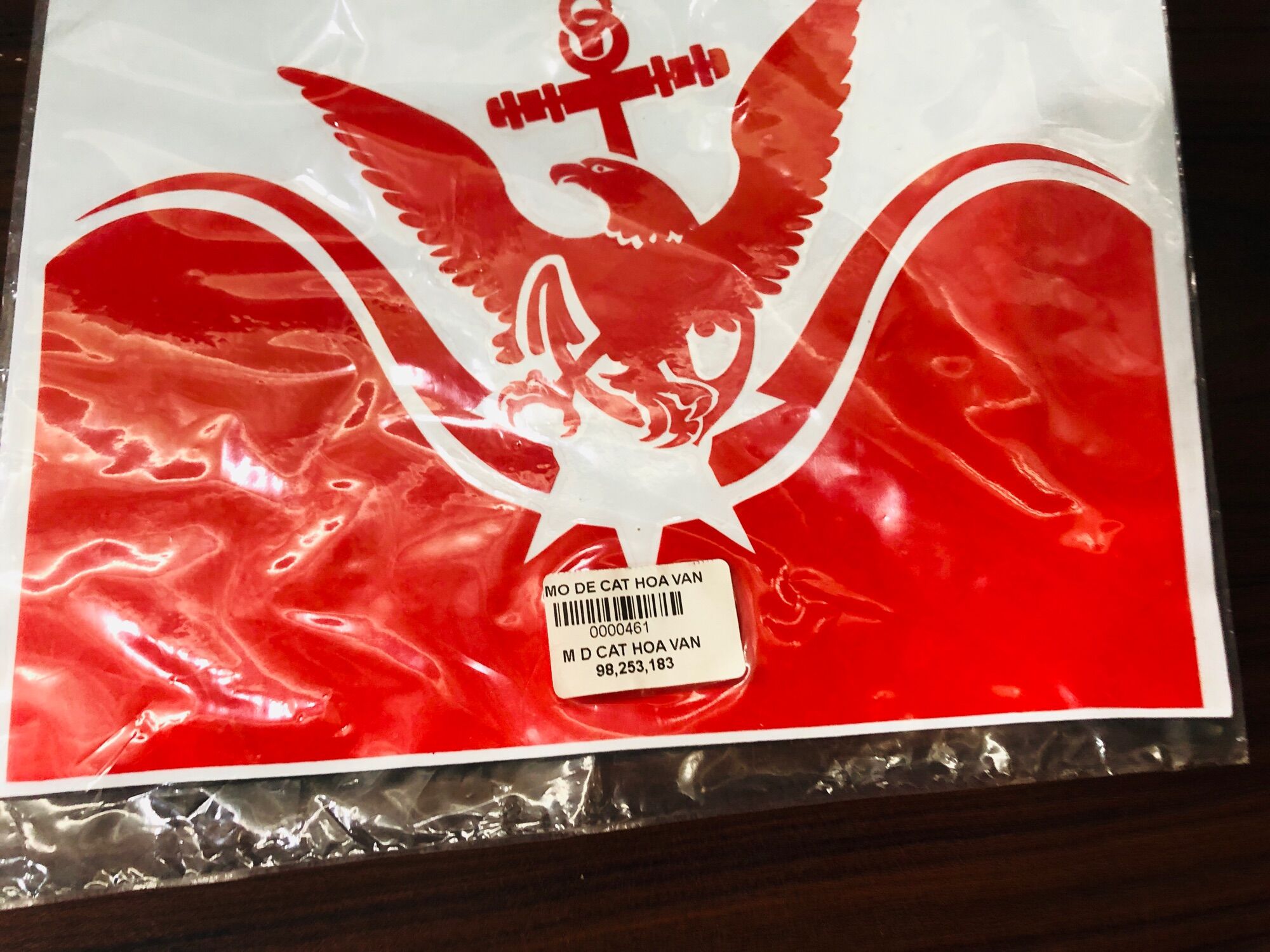 MỎ DÈ ĐẠI BÀNG ĐỎ DECAL