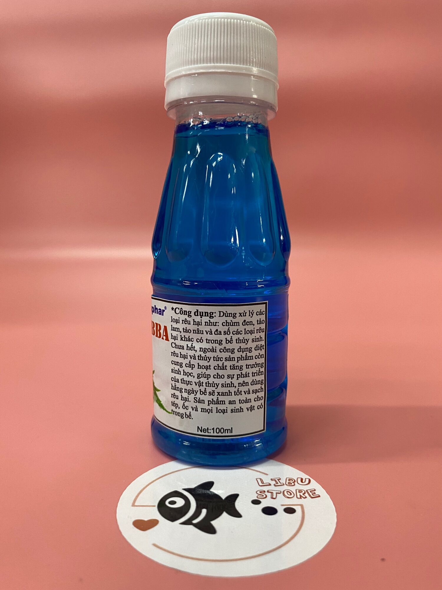 Dung dịch diệt rêu hại Nuphar Remove BBA 100 ML cho hồ thủy sinh