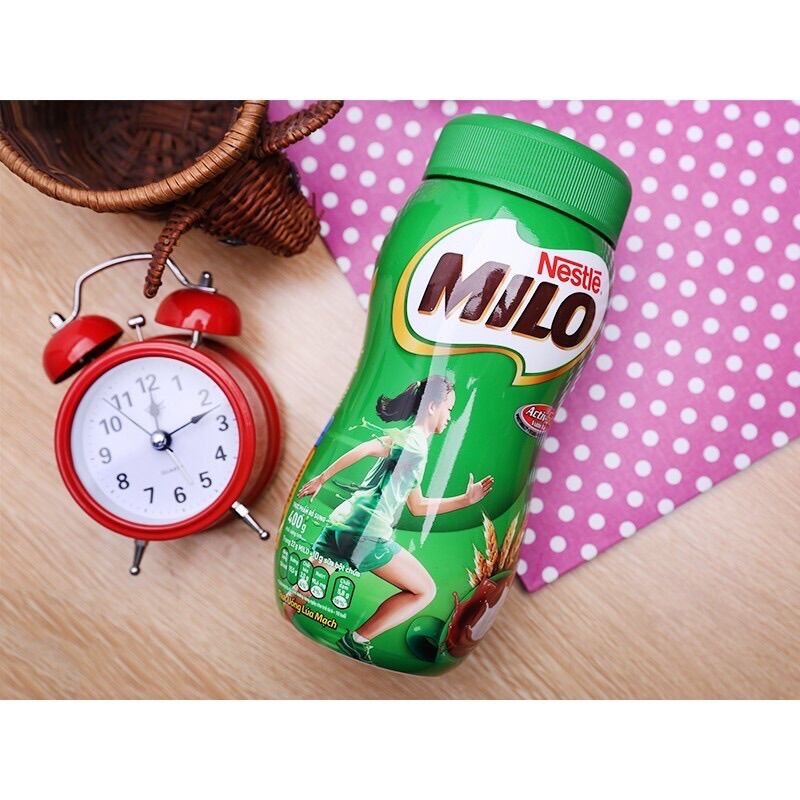 Bột thức uống lúa mạch Milo hủ 400g