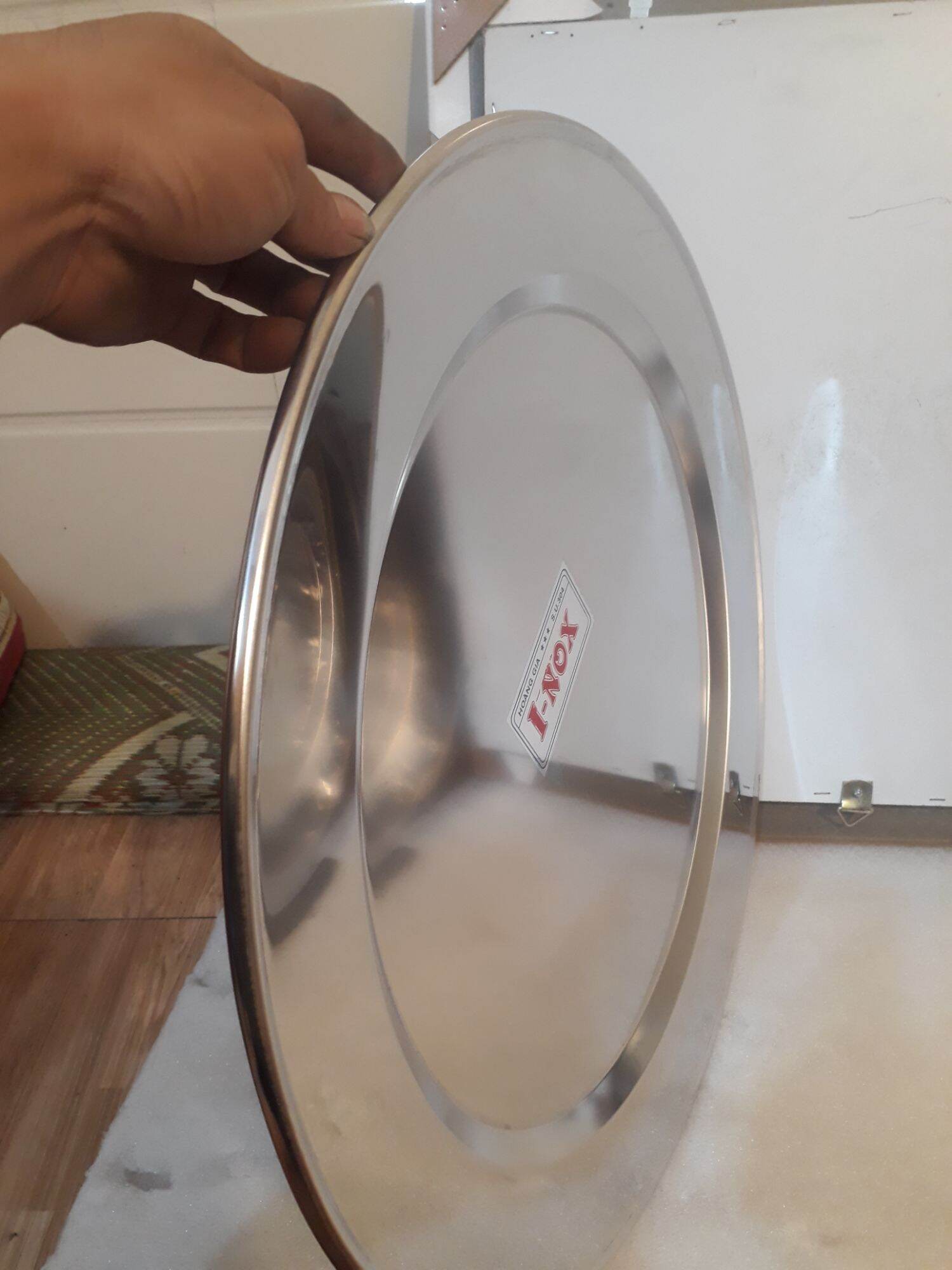 Mâm inox 304 không rỉ cao cấp 52cm
