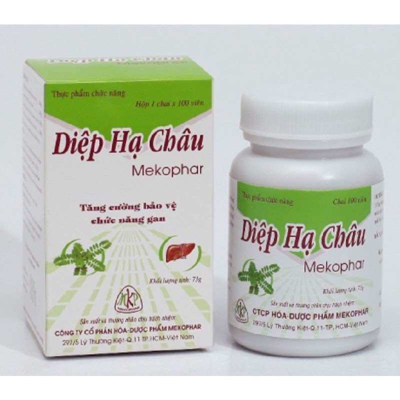 Viên uống bảo vệ Gan. Diệp Hạ Châu Mekophar