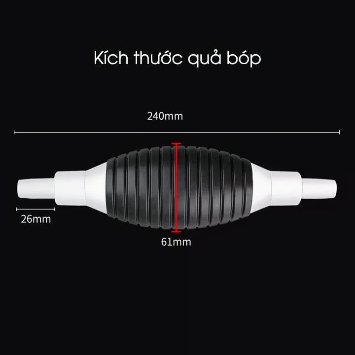 Dụng cụ hút xăng dầu, riệu các chất lỏng thay nước bể cá