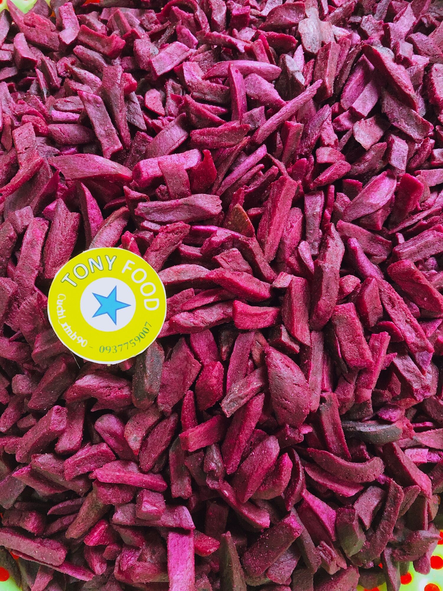 500g khoai lang tím nhật sấy ngon