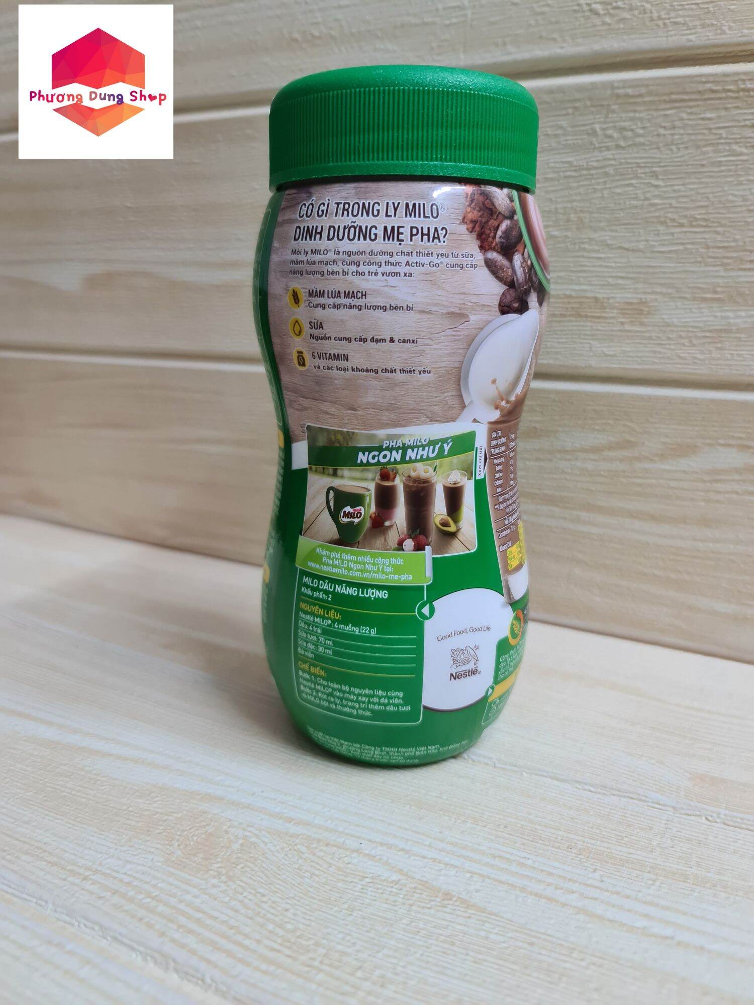 Milo Hũ 400g