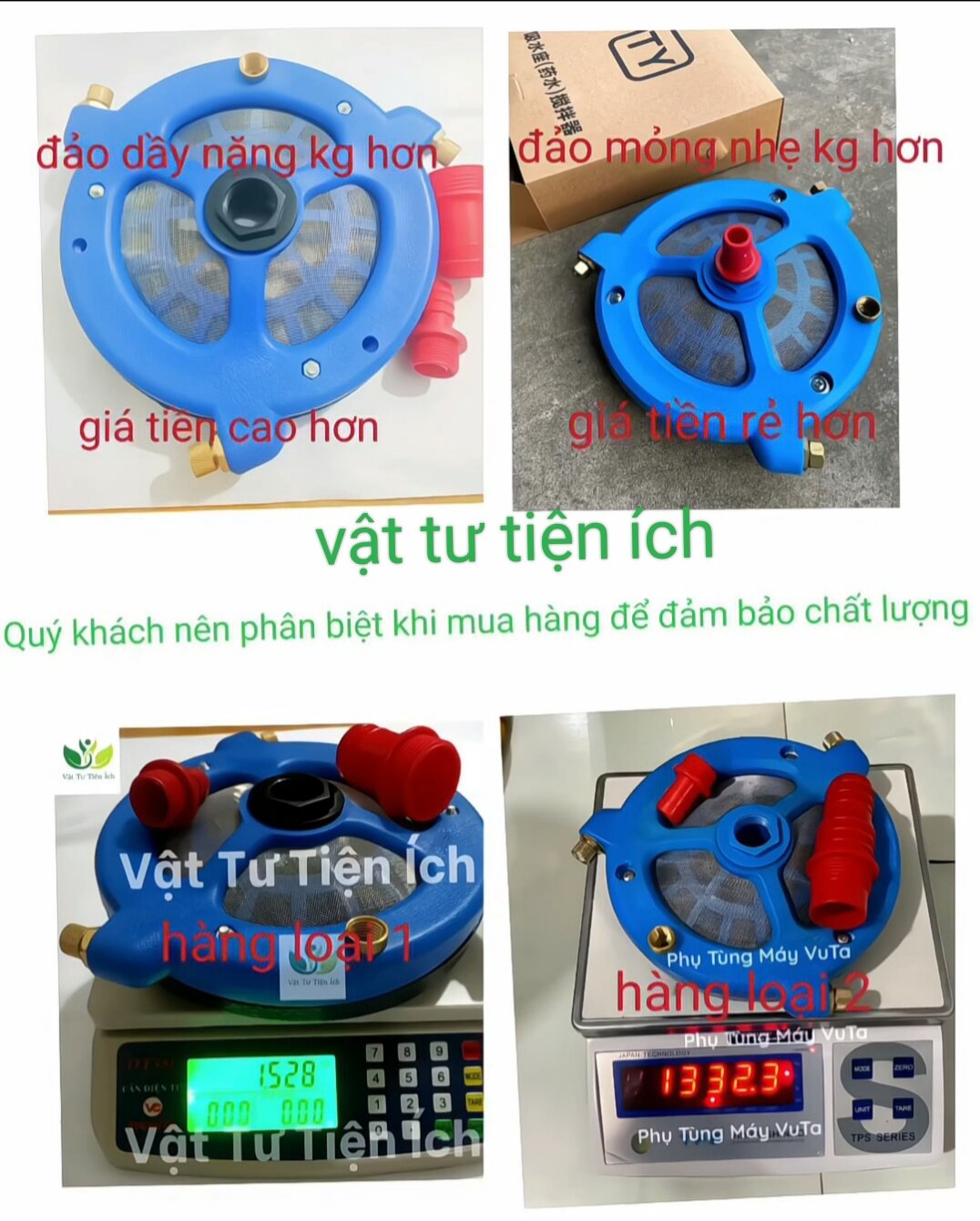Bộ đảo trộn thuốc sâu, phân bón lớn sử dụng 3 béc.