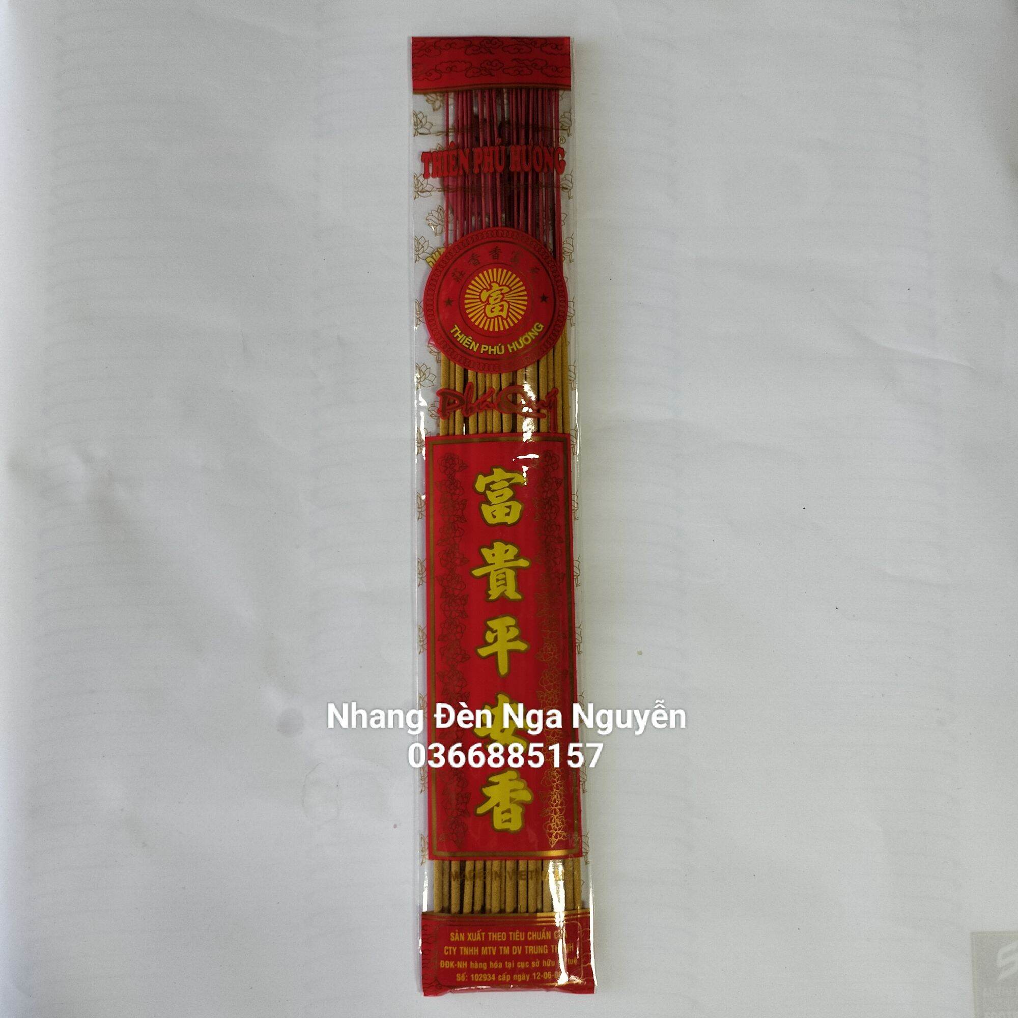 Thẻ nhang thơm trầm hương 30 cây