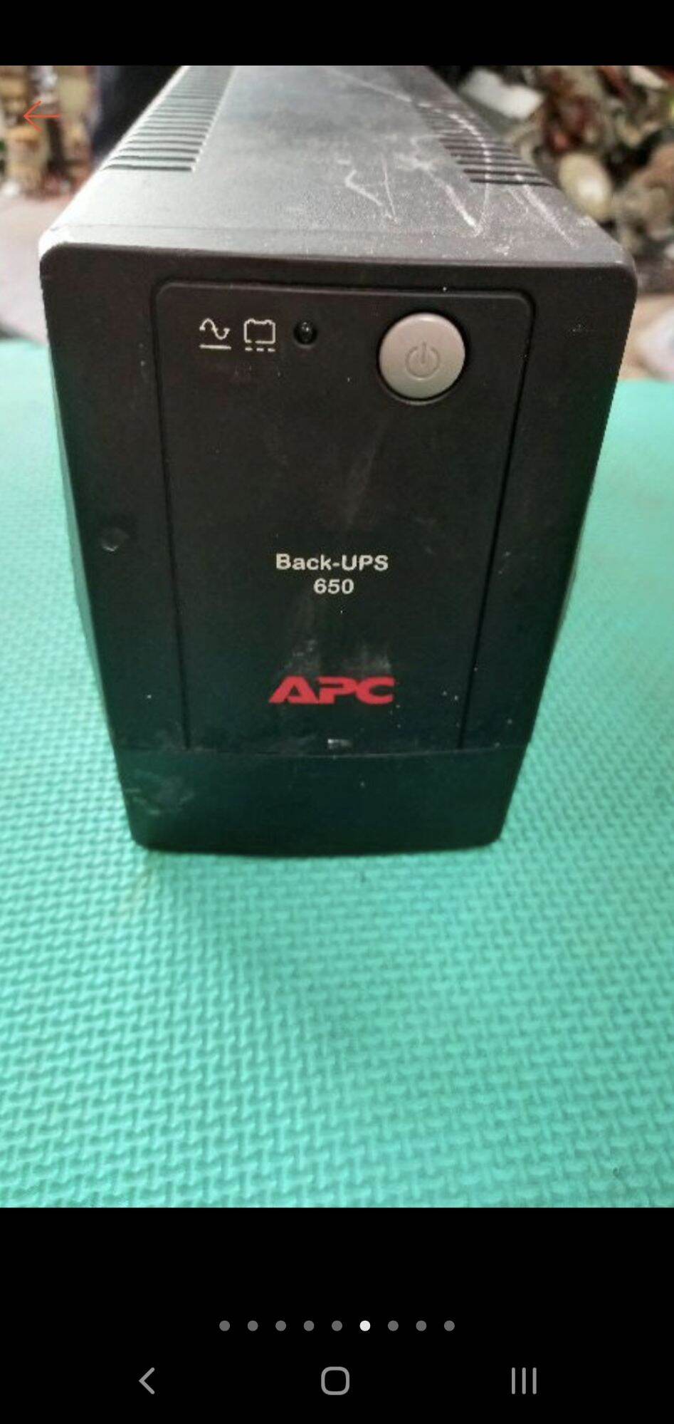 12v ra 220v 300w ups apc rs500 650 sài tốt hết bình mới ngắt