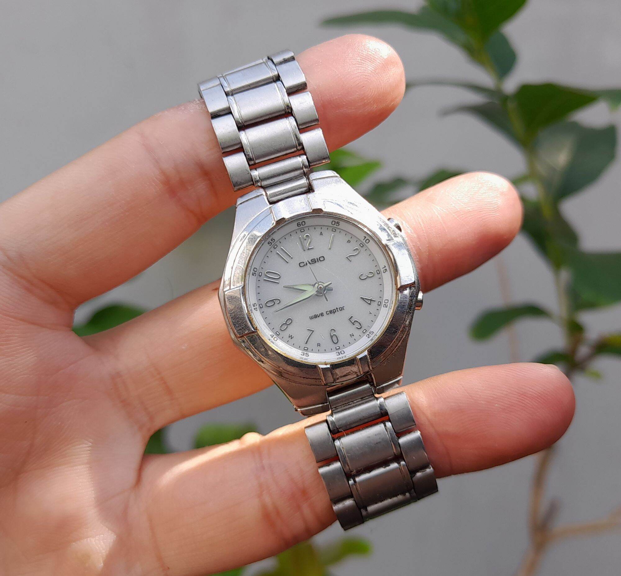 Casio Solar LWQ-150 dành cho Nữ, dây thép