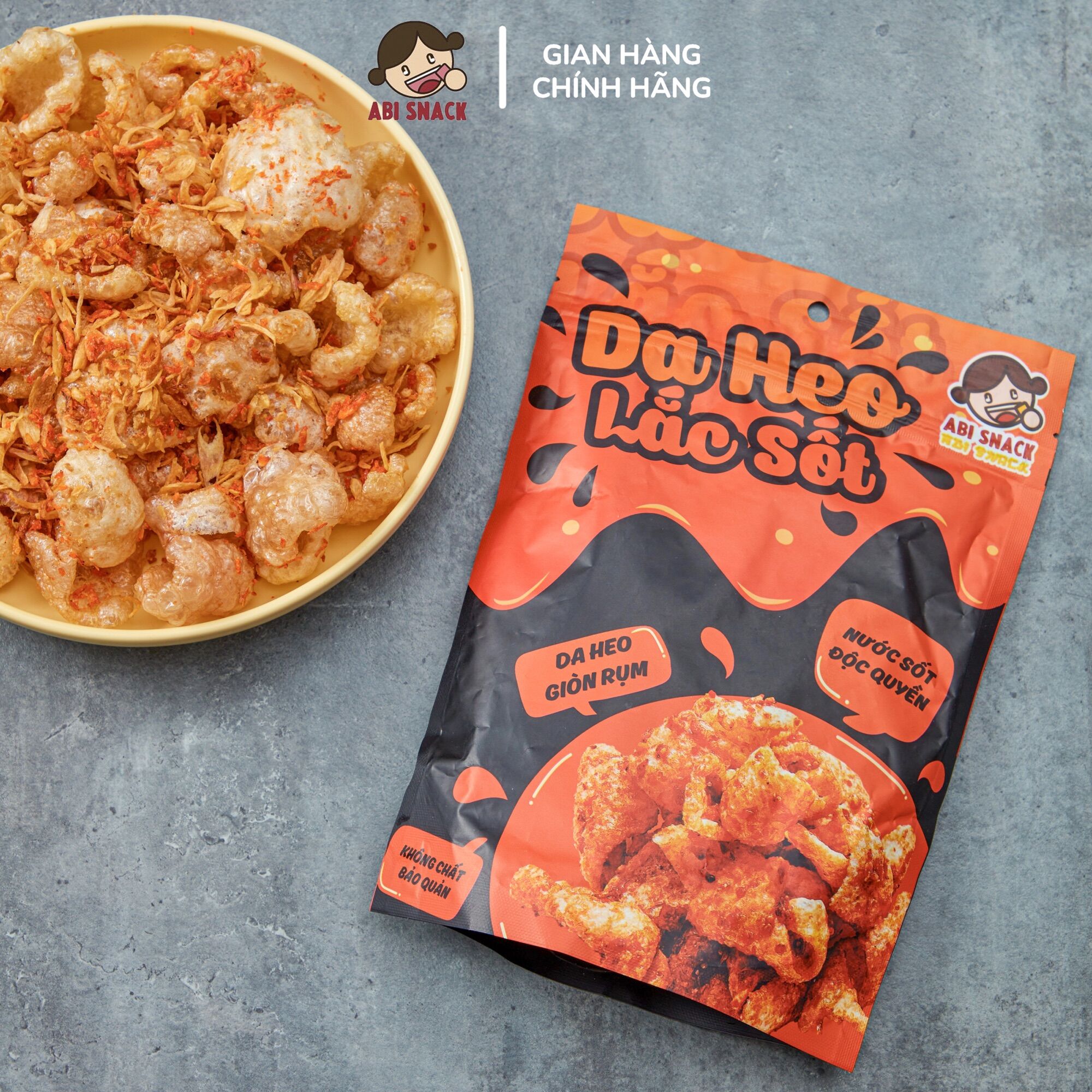 Da Heo Lắc Sốt Siêu Phẩm ABI SNACK