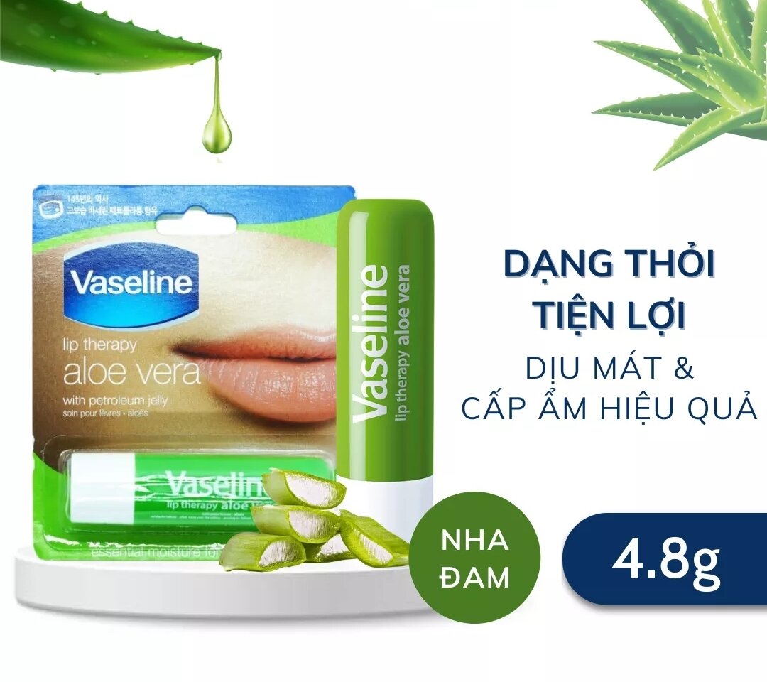 Son Dưỡng Môi Mềm Mại Vaseline Lip Therapy Dạng Thỏi 4.8g