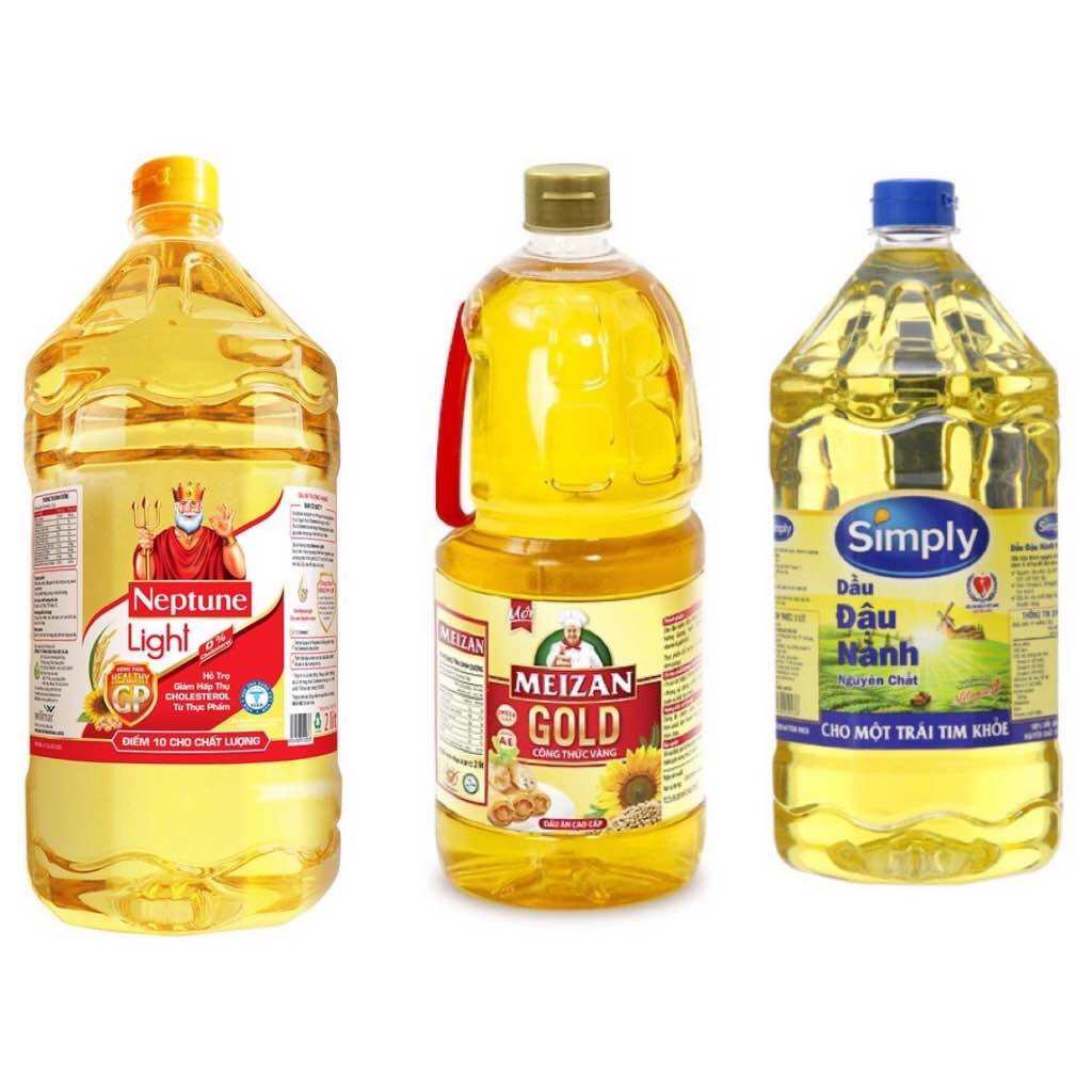 Dầu ăn simply - neptun - meizan - cái lân CAN 2L