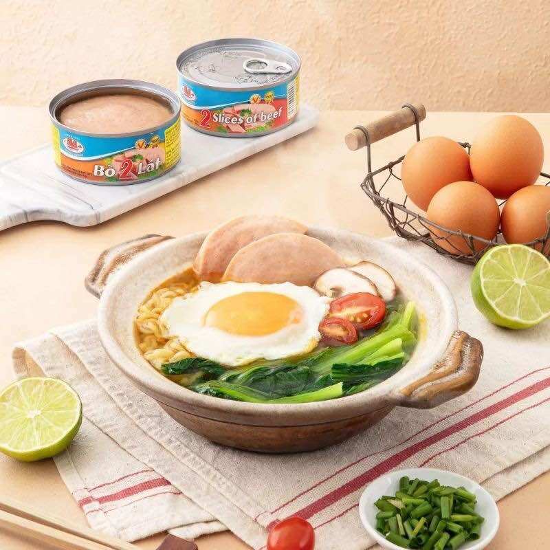 Thịt Bò 2 Lát 150g - Đồ Hộp Hạ Long