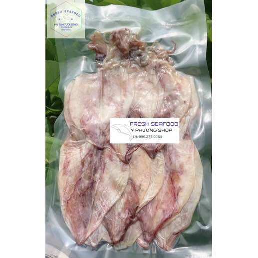 Khô mực ống, lá Cà Mau bịch 26-30con/500gram