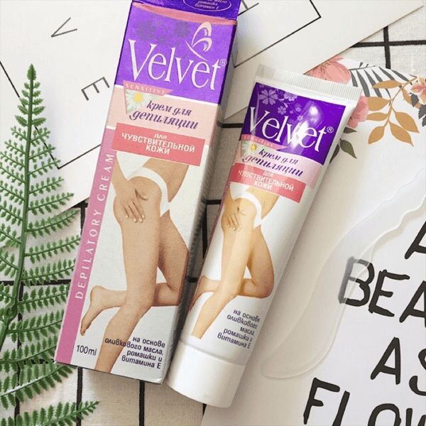 Kem tẩy lông Velvet Sensitive Nga 100ml | Vinie.minisize